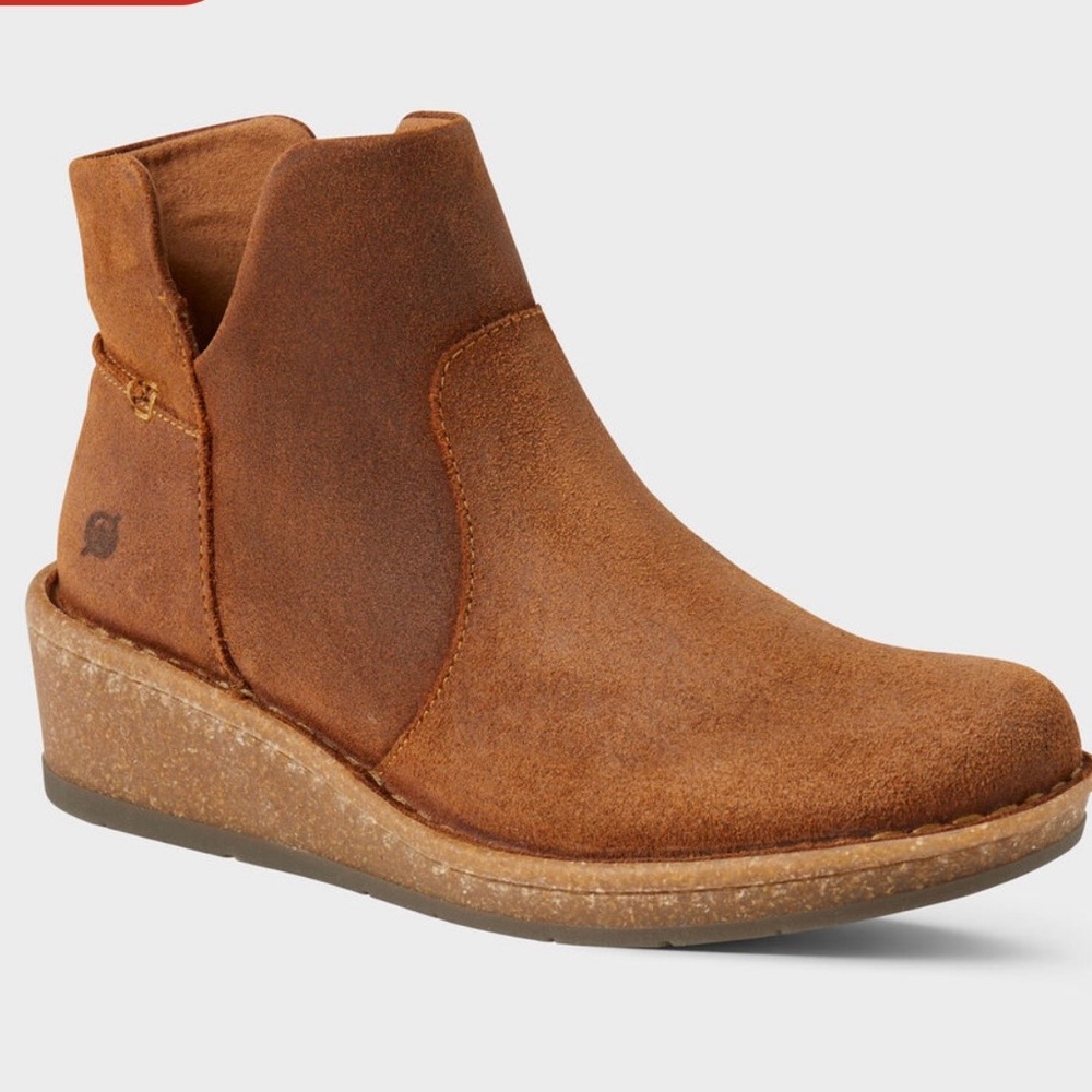 New Born Suede Ankle Boots 8.5